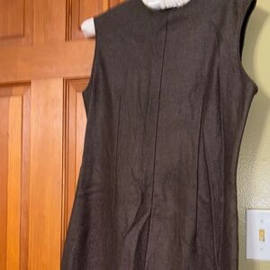 Zara Sleeveless Green Hunter Dress